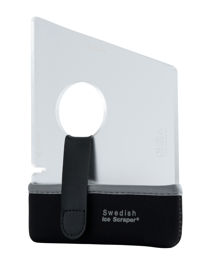 Clear Swedish Ice Scraper available from driveden.com